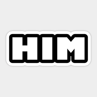 HIM | I Am Him Sticker